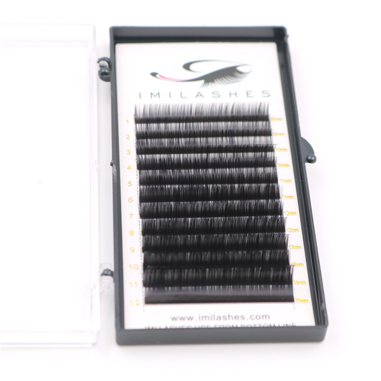 Brush on false individual false eyelashes-D